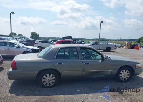 2003 Mercury Grand Marquis Ls from USA, damaged, VIN 2MEHM75W43X666666